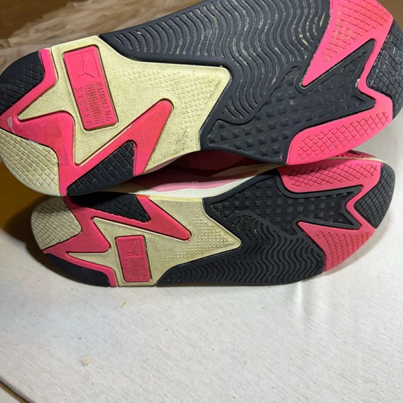 Puma Pink and White Athletic Shoes - Picture 6 of 7